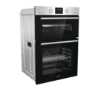 Refurbished Hisense BID99222CXUK 60cm Double Built In Electric Oven Stainless Steel