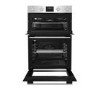 Refurbished Hisense BID99222CXUK 60cm Double Built In Electric Oven Stainless Steel