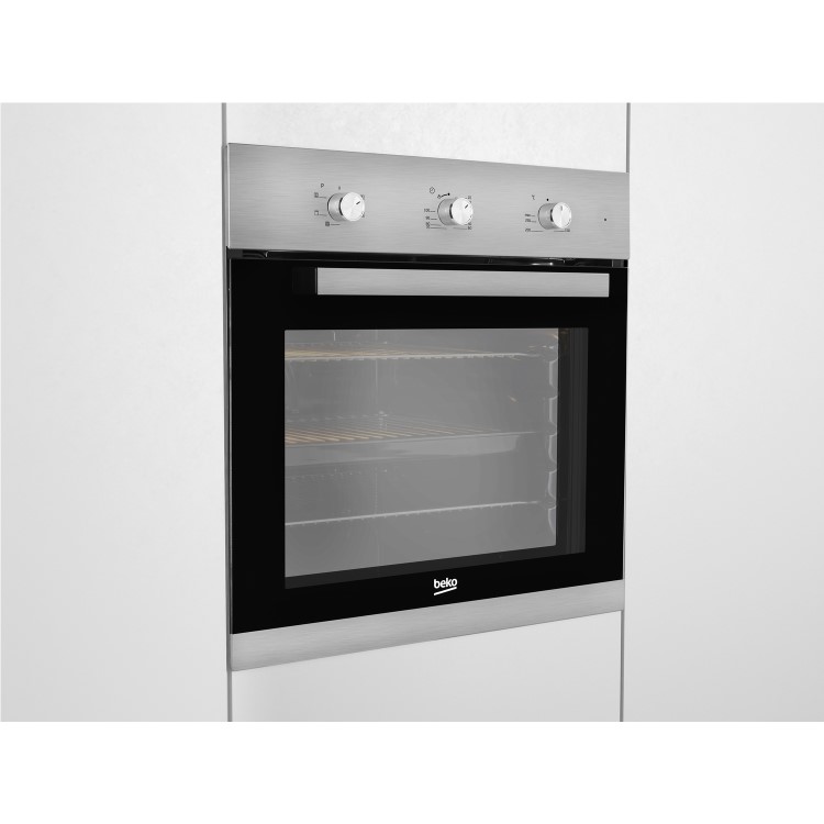 BEKO BIF22100W Big Capacity 5 Function Electric Built-in Fan Single Oven White