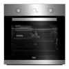 GRADE A1 - Beko BIG22101X 66 Litre Built in or Built Under Single Gas Fan Oven - Stainless Steel