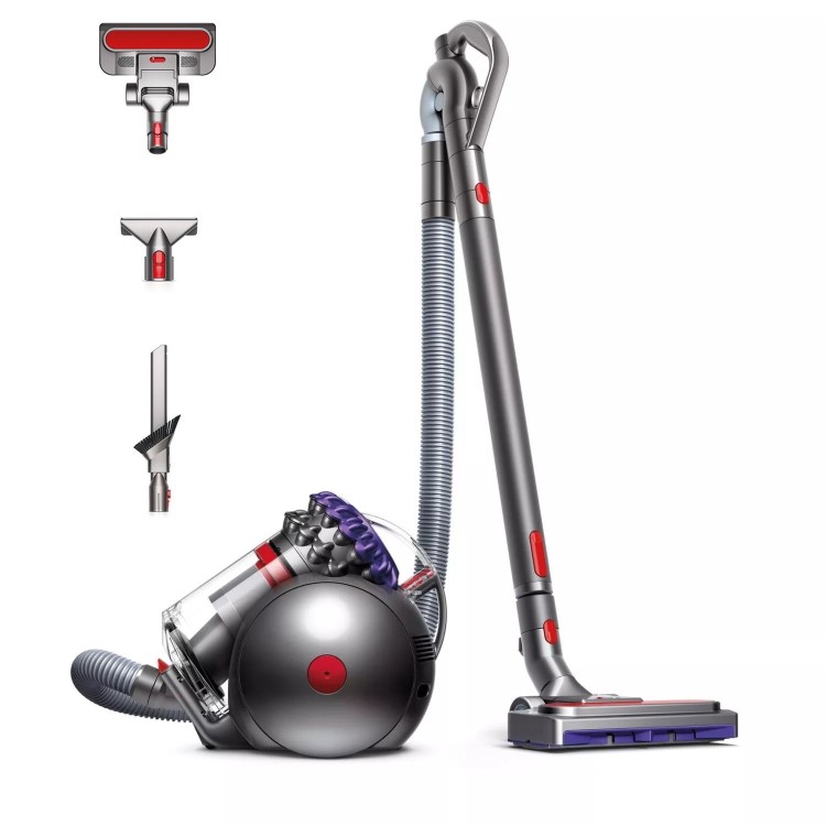 Dyson Big Ball Animal 2 Cylinder Corded Vacuum Cleaner - Iron & Purple