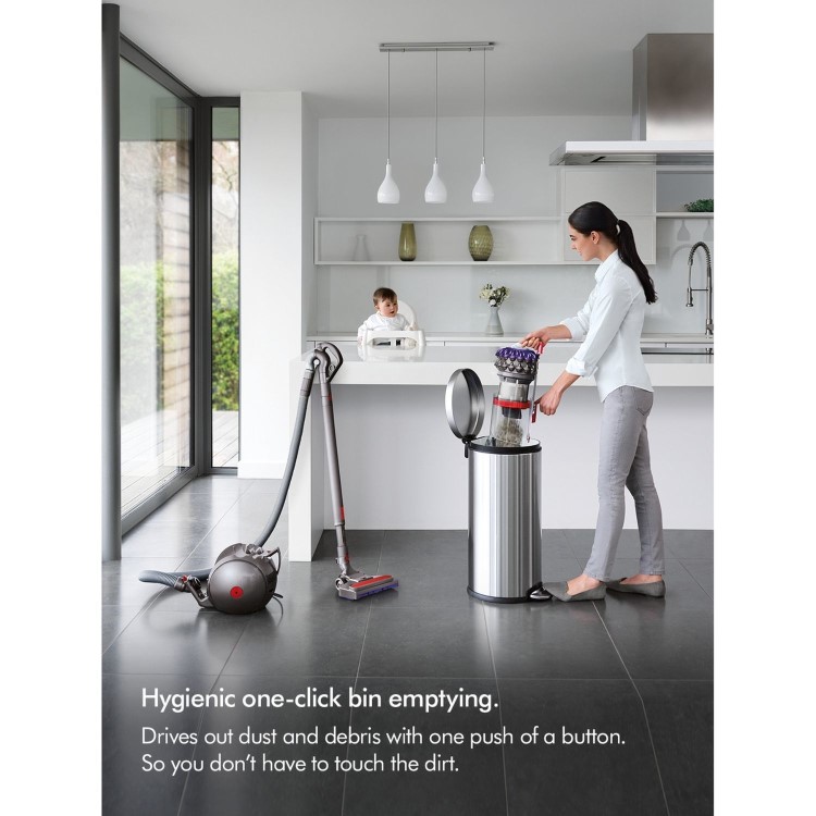 Dyson Big Ball Animal 2 Cylinder Corded Vacuum Cleaner - Iron & Purple