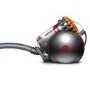 Dyson Big Ball Multi Floor 2 Cylinder Corded Vacuum Cleaner - Iron & Yellow
