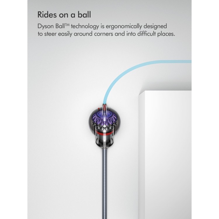 Dyson Big Ball Turbine Bagless Cylinder Vacuum Cleaner – Satin Rich Purple