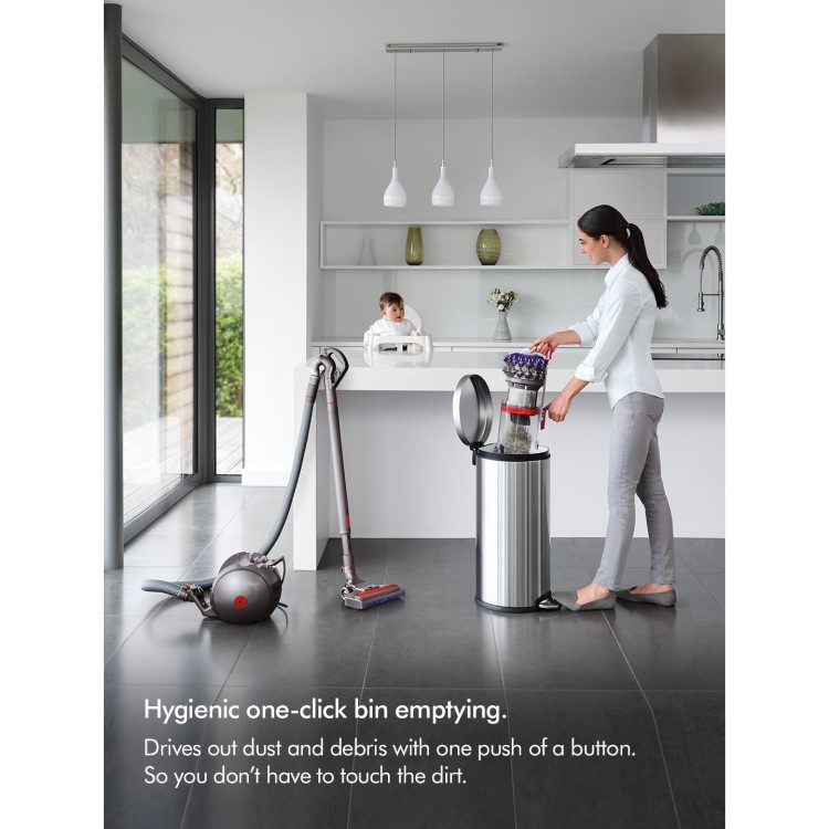 Dyson Big Ball Turbine Bagless Cylinder Vacuum Cleaner – Satin Rich Purple