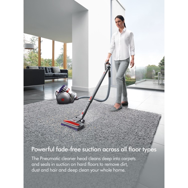 Dyson Big Ball Turbine Bagless Cylinder Vacuum Cleaner – Satin Rich Purple