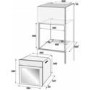 BEKO BIM32400XP 14 Function Electric Built-in Single Oven With Self-cleaning And LED Programmer Stai