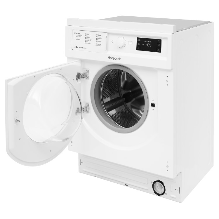 GRADE A2 - Hotpoint BIWDHG7148 7kg Wash 5kg Dry 1400rpm Integrated Washer Dryer - White