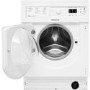 Refurbished Hotpoint Anti-stain BIWDHG75148UKN Integrated 7/5KG 1400 Spin Washer Dryer