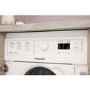 Hotpoint Anti-stain 7kg Wash 5kg Dry 1400rpm Integrated Washer Dryer- - Quiet, Steam - White
