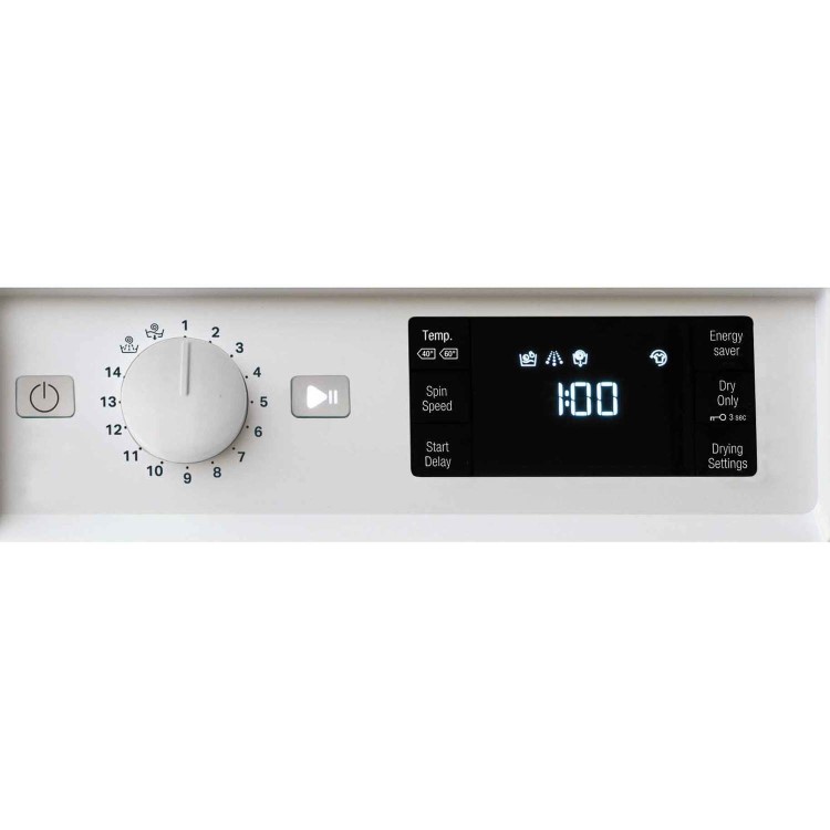 Hotpoint 8kg Wash 6kg Dry Integrated Washer Dryer With Quiet Inverter Motor