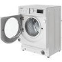 Refurbished Hotpoint Anti-Stain BIWDHG961485UK Integrated 9/6KG 1400 Spin Washer Dryer White
