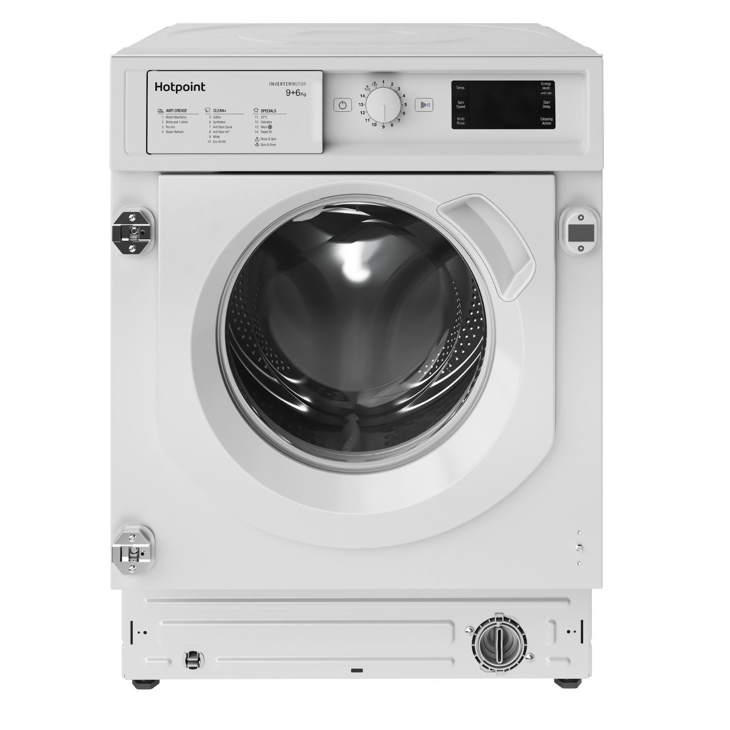 Hotpoint Anti-Stain 9Kg Wash 6Kg Dry 1400Rpm Integrated Washer Dryer Quiet Energy Saving  BIWDHG961485
