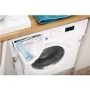 GRADE A1 - Indesit BIWDIL7125 7kg Wash 5kg Dry 1200rpm Integrated Washer Dryer With Push&Go - White