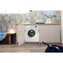 Refurbished Indesit BIWDIL75125UKN Integrated 7/5KG 1200 Spin Washer Dryer