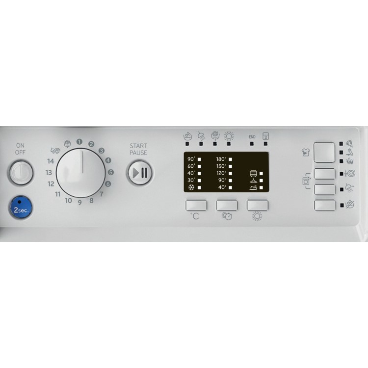 Indesit Push&Go 7kg Wash 5kg Dry Integrated Washer Dryer