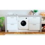 Refurbished Indesit BIWDIL75125UKN Integrated 7/5KG 1200 Spin Washer Dryer