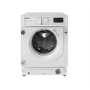 Hotpoint Anti-stain 8kg 1400rpm Integrated Washing Machine - White