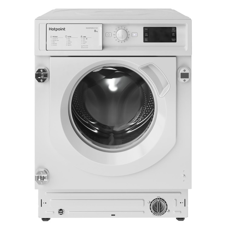 Hotpoint Anti-stain 8kg 1400rpm Integrated Washing Machine - White