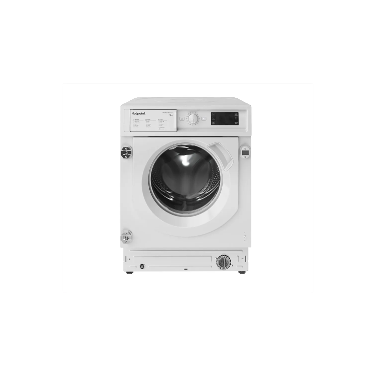 Hotpoint Anti-stain 8kg 1400rpm Integrated Washing Machine - White