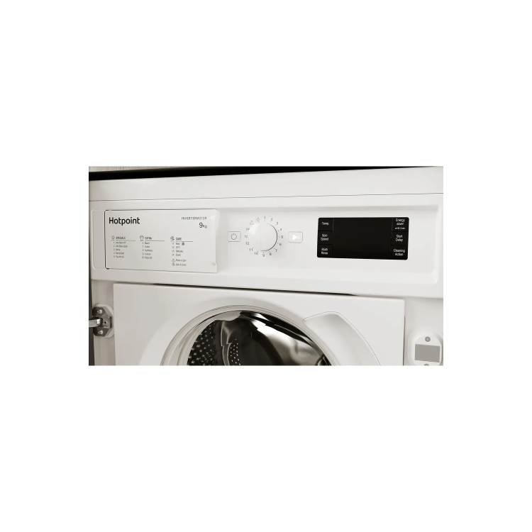 Hotpoint Anti-stain 8kg 1400rpm Integrated Washing Machine - White
