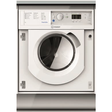 Indesit BIWMIL71452 7kg 1400rpm Integrated Washing Machine - White