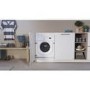 Refurbished Indesit Push&Go BIWMIL91484UK Integrated 9KG 1400 Spin Washing Machine