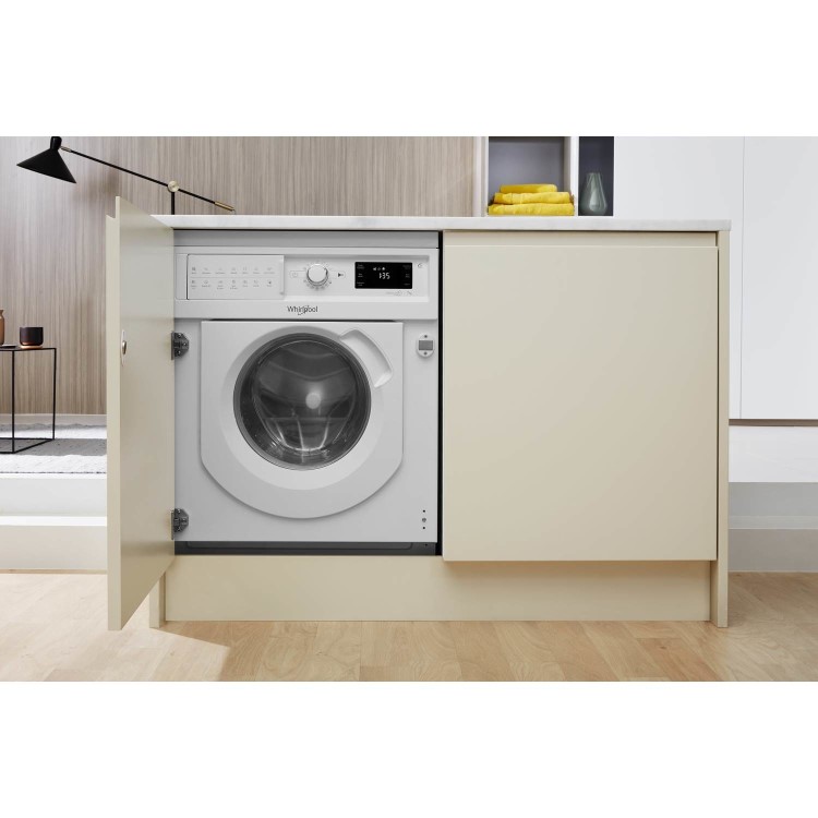 Whirlpool BIWMWG71253 7kg 1200rpm Integrated Washing Machine - White