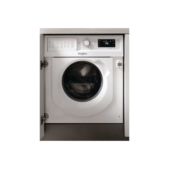 Whirlpool BIWMWG71484 7kg 1400rpm Integrated Washing Machine - White