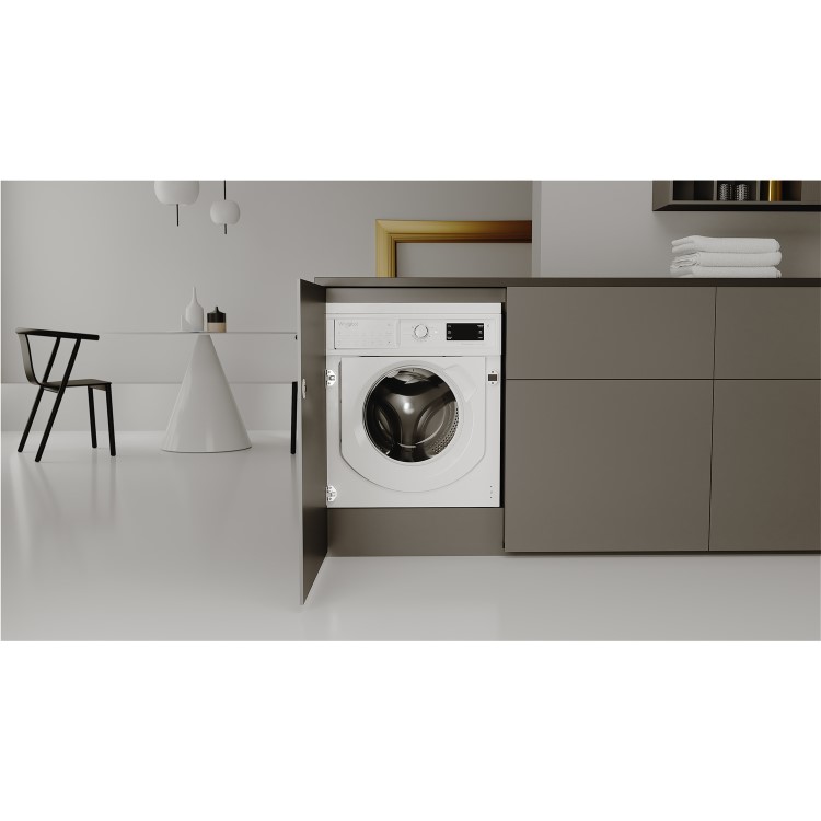 Whirlpool 8kg 1400rpm Integrated Washing Machine