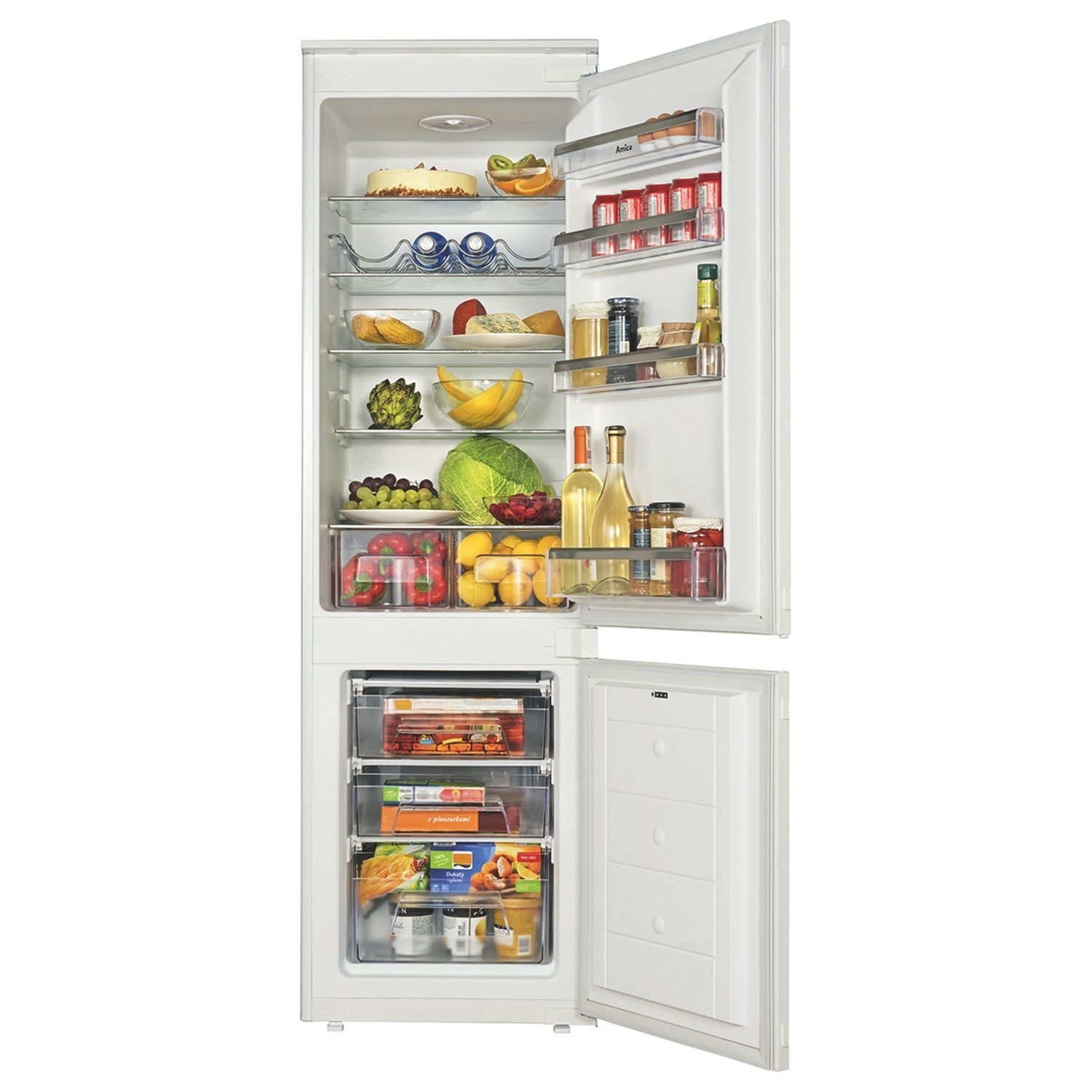 Amica 242 Litre 70/30 Integrated Fridge Freezer
