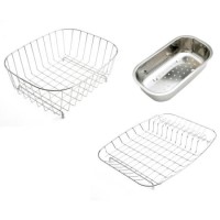Astracast BK67XXHOME Stainless Steel 3-piece Basket Set
