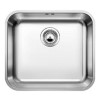 Single Bowl Undermount Chrome Stainless Steel Kitchen Sink -  Blanco Supra 450-U