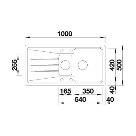 GRADE A1 - Blanco BL467782 Blanco Sona 6S Pd Alumetallic