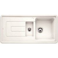 GRADE A2 - Blanco BL467808 Ceramic Sink Tolon 6S Cry. White