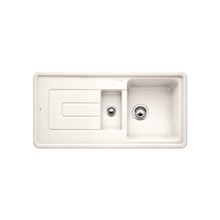 GRADE A2 - Blanco BL467808 Ceramic Sink Tolon 6S Cry. White