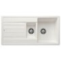 Blanco Legra 6 S 1.5 Bowl Inset Silgranit Kitchen Sink - White