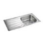 Rangemaster BL9501 Baltimore 950x508 1.0 Bowl Reversible Stainless Steel Sink