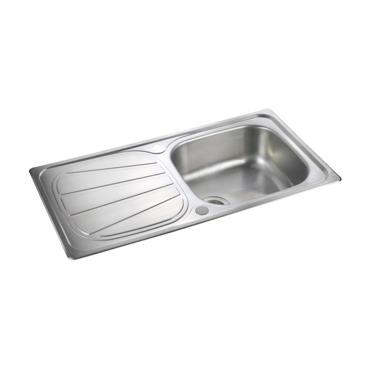 Rangemaster BL9501 Baltimore 950x508 1.0 Bowl Reversible Stainless Steel Sink