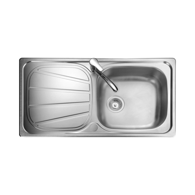 Rangemaster BL9501 Baltimore 950x508 1.0 Bowl Reversible Stainless Steel Sink