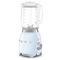 Smeg Retro 50's Style Jug Blender with Stainless Steel Blades - Pastel blue
