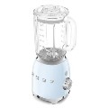 Smeg Retro 50's Style Jug Blender with Stainless Steel Blades - Pastel blue