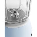 Smeg Retro 50's Style Jug Blender with Stainless Steel Blades - Pastel blue