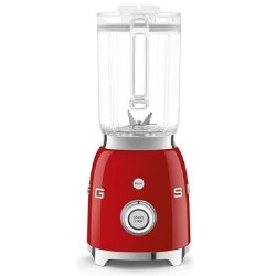Smeg Retro 50's Style Jug Blender with Stainless Steel Blades - Red