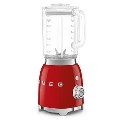 Smeg Retro 50's Style Jug Blender with Stainless Steel Blades - Red