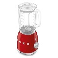 Smeg Retro 50's Style Jug Blender with Stainless Steel Blades - Red