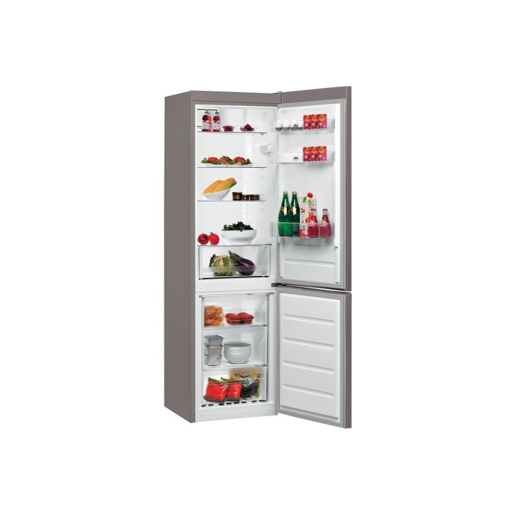Whirlpool BLF8121OX 60cm 1.88m Freestanding Less Frost Fridge Freezer - Steel