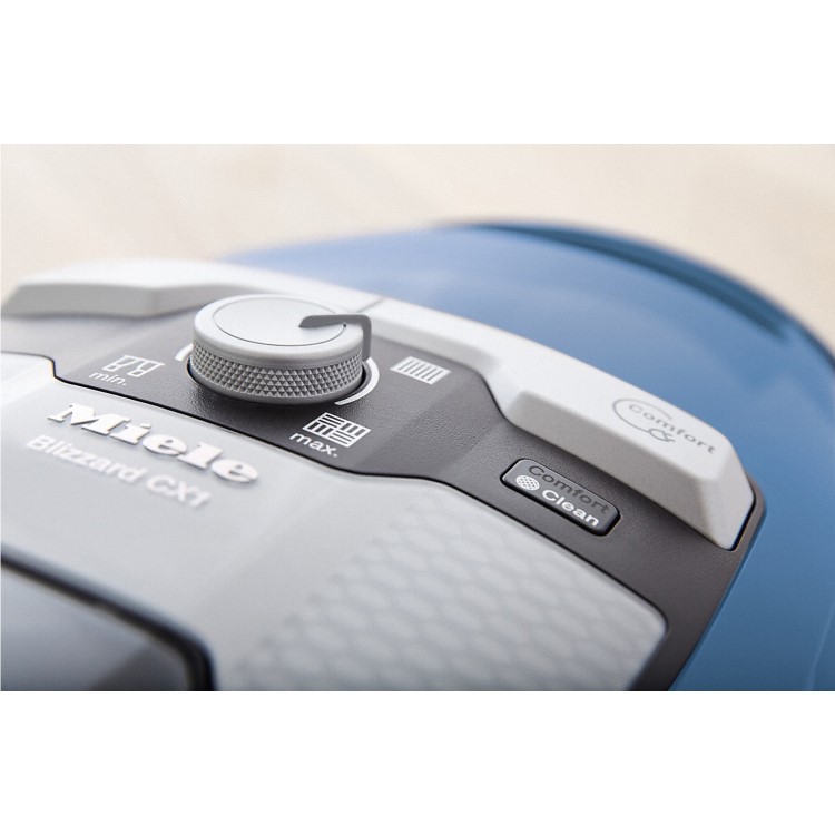 Miele BLIZZARDCX1POWERLINEBLUE Blizzard CX1 Powerline Cylinder Vacuum Cleaner - Tech Blue