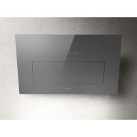 Elica Bloom 85cm Angled Cooker Hood - Grey Glass