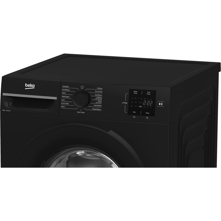 Beko 8kg 1200rpm Washing Machine - Black